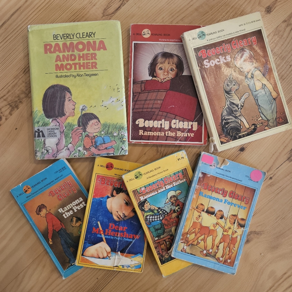 Lot Of Vintage Beverly Cleary Books